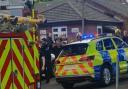 A huge emergency service response to Lincoln Green