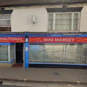 ATM PLAN: International Mini Market in Evesham