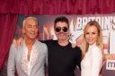 Bruno Tonioli, Simon Cowell, and Amanda Holden, the judges of Britain’s Got Talent, during a photo call ahead of the new series at the Ham Yard Hotel, London (Aaron Chown/PA)