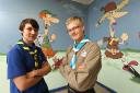 Waltham Forest South Scouts Thomas Smith and Nathan Hillier-Daines at The Mallinson Scout Centre in Charter Road