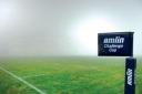 GAME ON: The misty scene in Italy where Worcester Warriors won on Saturday.