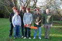 BSc arboriculture students from Pershore College celebrate the ICF accreditation.