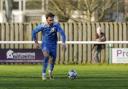 Josh Willis scored his 21st goal of the season for Pershore Town on Saturday