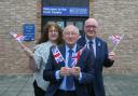 Cllr Rob Adams, Cllr Emma Stokes and Cllr Richard Morris look forward to the coronation celebrations later this year.