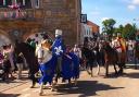 SPECTACLE: The mounted parade through the streets of Evesham is sure to turn heads