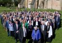 Those attending the Chairman’s Civic Service to celebrate 50 years of Wychavon