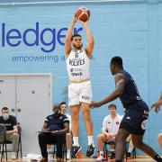 Jordan Williams contributed 18 points in Worcester Wolves' 73-76 win over Bristol Flyers on Sunday. Pic: JS Sport Photography
