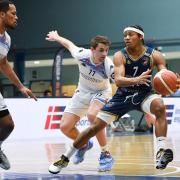 Worcester Wolves' Brandon Anderson scored a game-high 22 points as his side beat Surrey Scorchers. Pic: JS Sport Photography