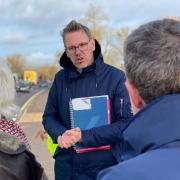 West Mercia PCC John-Paul Campion met with numerous authorities today at the A46