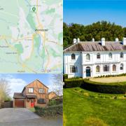 Worcestershire's property hotspots have been revealed. Pictures courtesy of Google Maps and Rightmove