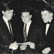Members of the original committee pictured in 1962. L-R: Secretary Keith Robinson, fixtures secretary Ken Rowe and chairman Roy Hirons