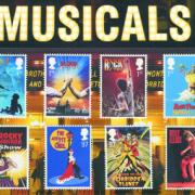 Musicals stamps from Royal Mail