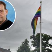 Councillor Tim Haines has explained his objections to the Pride Flag which is now flying in Evesham
