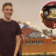 It took Andrew Hemming two years to recreate Number 8 out of Lego.