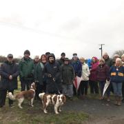 Residents have stood up against the controversial plan to build 40 homes in Honeybourne.