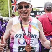London marathon: Stuart McLean