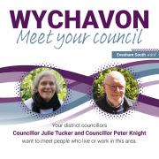 Evesham South Ward Cllrs Julie Tucker and Peter Knight will hold the session at Evesham Adventure Playground on Saturday, May 18