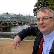TRADE PLEA: Evesham mayor Mark Goodge wants the people of the town to pull together.