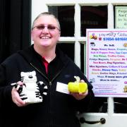 FAITH: Angela Hayden, whose Novelty Gift Shop will open during the Abbey Bridge closure
