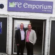 MILESTONE: Jerry Lawrence and Tony Fisher, directors of LIFE Emporium