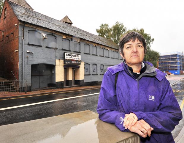 CONCERN: Councillor Lynn Denham was worried that the former Images nightclub could have become a lap dancing club.