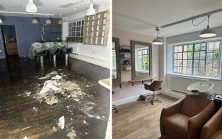 Love Hair in Broadway has reopened following a devastating flood