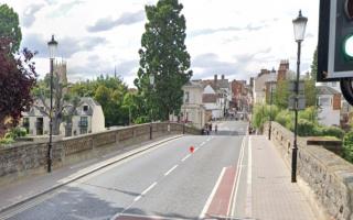 INCIDENT: Bridge Street in Evesham