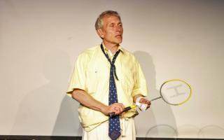 Local playwright Steve Wilson unveils his latest work, Diary of a Badminton Player
