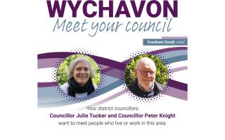 Evesham South Ward Cllrs Julie Tucker and Peter Knight will hold the session at Evesham Adventure Playground on Saturday, May 18