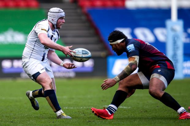 Niall Annett of Worcester Warriors - Mandatory by-line: Robbie Stephenson/JMP - 23/02/2020 - RUGBY - Ashton Gate - Bristol, England - Bristol Bears v Worcester Warriors - Gallagher Premiership Rugby.