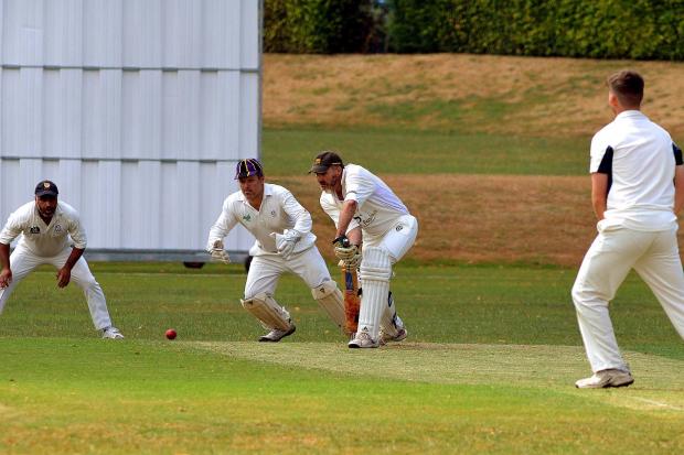 Action from the Worcestershire County Cricket League. Picture: JOHN ANYON