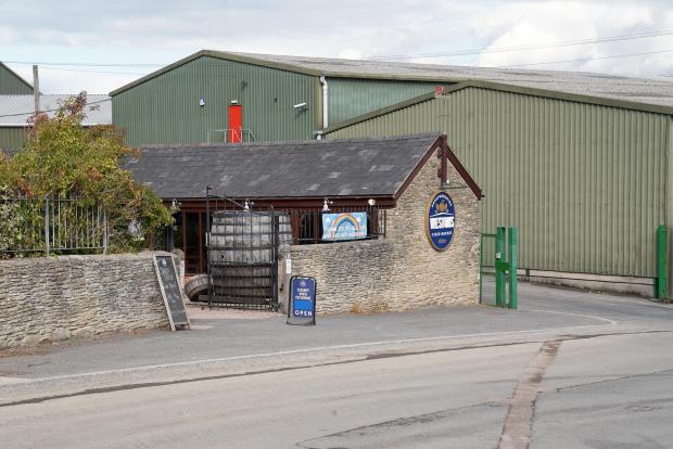 Evesham Journal: Westons cider mill in Much Marcle, near Ledbury