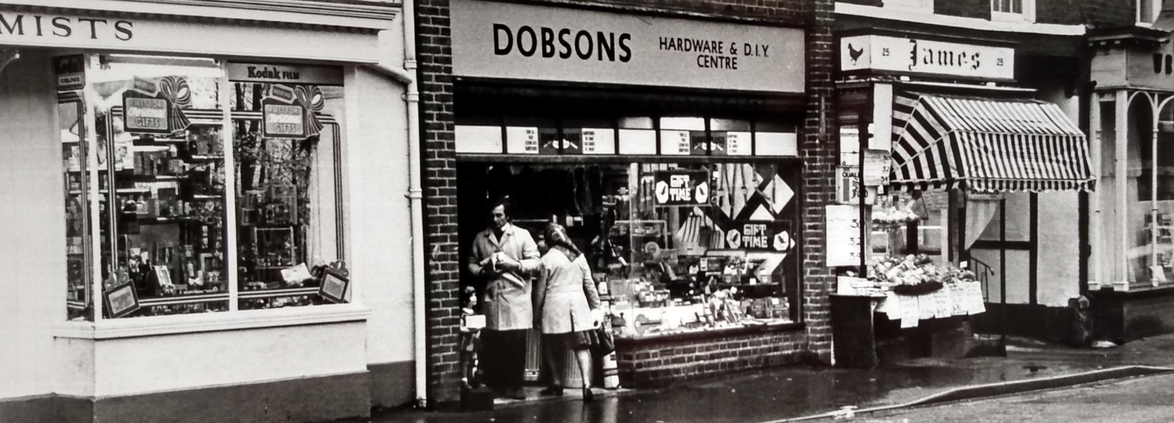 Who remembers these shops in this picture taken in Bridge Street, Pershore, in 1976?