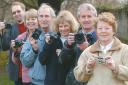 Evesham Camera Club members Simon Walden, Priscilla Dodson, David Kelsey, Vicky Hodgson, Geoff Hodgson and Margaret Kelsey were featured in January 2005 in a story about new-fangled digital cameras