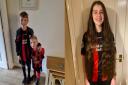 Sophie George is getting 18 inches of her hair cut off to raise money for a teammate at her football club who is battling cancer