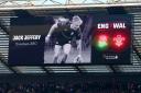 The crowd at Twickenham paid tribute to Evesham Rugby star Jack Jeffery before the Six Nations match between England and Wales on Saturday