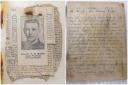 The journal, belonging to Lance Corporal F.H.Mason, was discovered in a recent house clearance donation. Pictures: Oxfam Evesham.