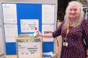 A food bank collection point was set up at Pershore College to help support the Trussell Trust over the festive period