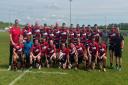 Report: Pershore RFC celebrate their North Midlands Vase win over Old Yardleians