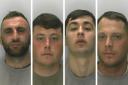 JAILED: Four men have been jailed after a family dispute escalated into violence.