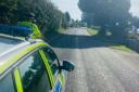 SPEED: Police officers have been carrying out speed checks in Offenham and Bretforton