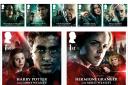 Royal Mail is publishing 16 special stamps, including a main set with Harry Potter, Hermione Granger, Ron Weasley, Lord Voldermort, Severus Snape and Draco Malfoy all featuring