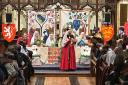 HISTORIC: The medieval banquet was a feast for the senses after Storm Babet failed to stop the fun