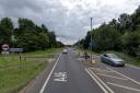 The junction of the A44 and A46 on Badsey Lane in Evesham has been closed after a crash