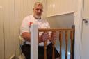 Disabled pensioner Tony Toulson claims that a stairlift installed by TPG DisableAids is unfit for purpose