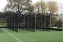 The new nets at Dumbleton