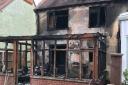 The devastating damage caused by the blaze