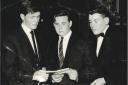 Members of the original committee pictured in 1962. L-R: Secretary Keith Robinson, fixtures secretary Ken Rowe and chairman Roy Hirons