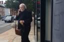 STAR: Actor Colin Baker outside Worcester Magistrates Court. Picture: Sam Greenway
