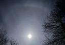 PHENOMENA: The moon halo from Sedgeberrow taken by  Karina Singleton